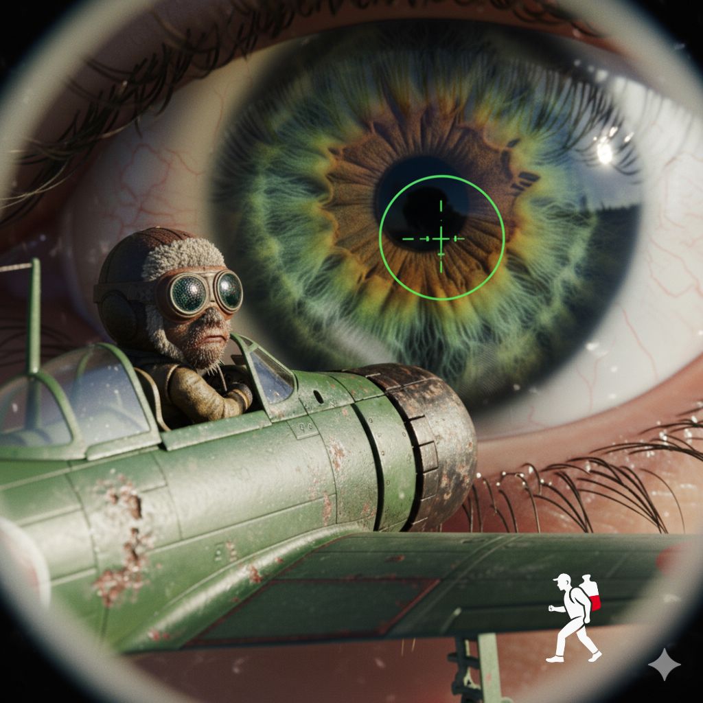 Oczówki — mikroskopijne muszki atakujące oczy i usta ruckera