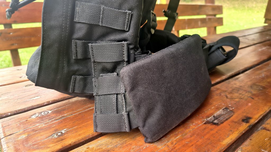 Skrzydło pasa biodrowego GORUCK bez taśmy MOLLE i kieszeni